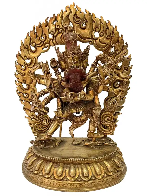 Statue de Chakrasamvara
