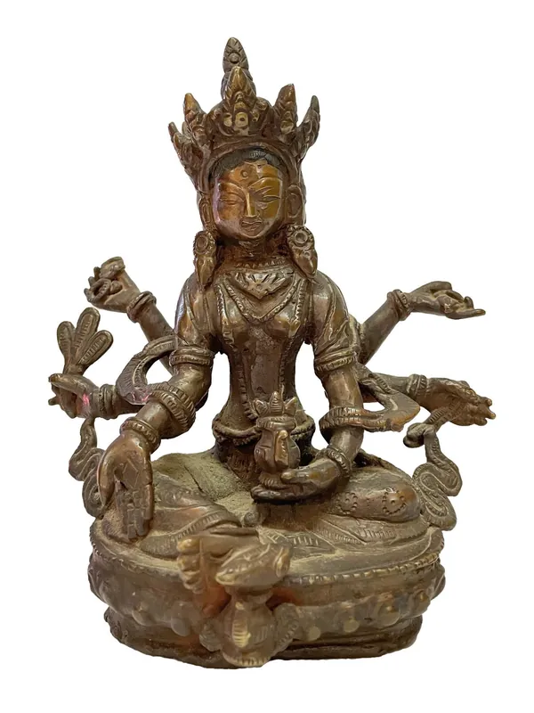 Statue faite à la main de Vasudhara