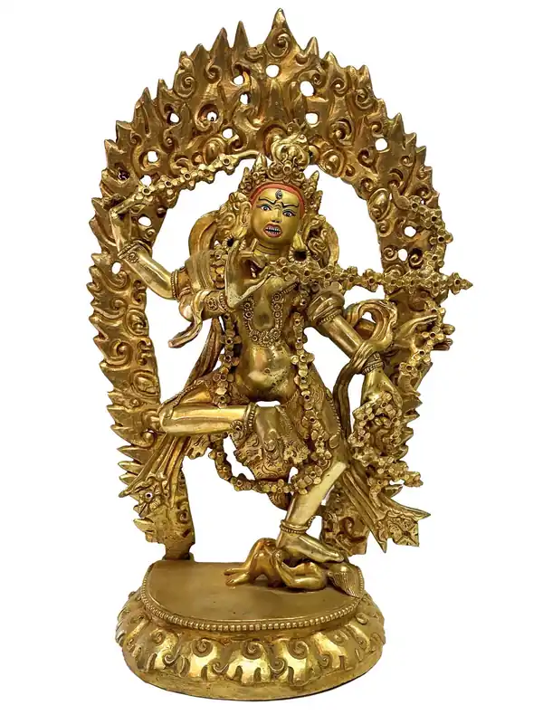 Statue de la Yogini Kurukulla