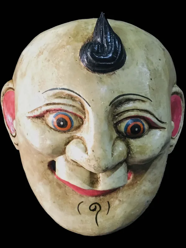 Masque blanc de Joker