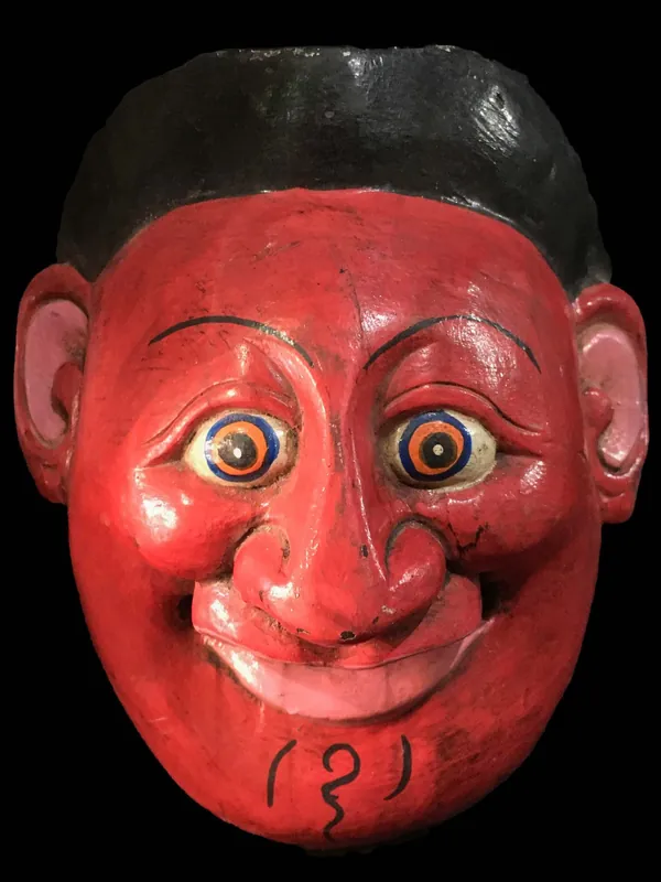 Masque en bois fait main – Joker