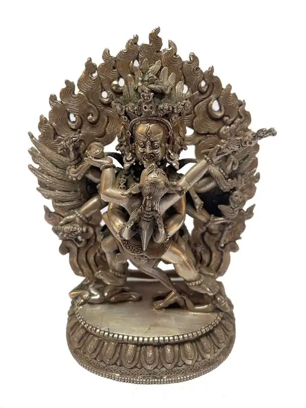 Statue en argent sterling de Vajrakilaya