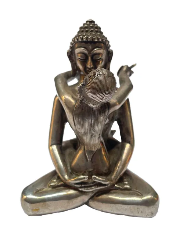 Statue en argent sterling de Samantabhadra