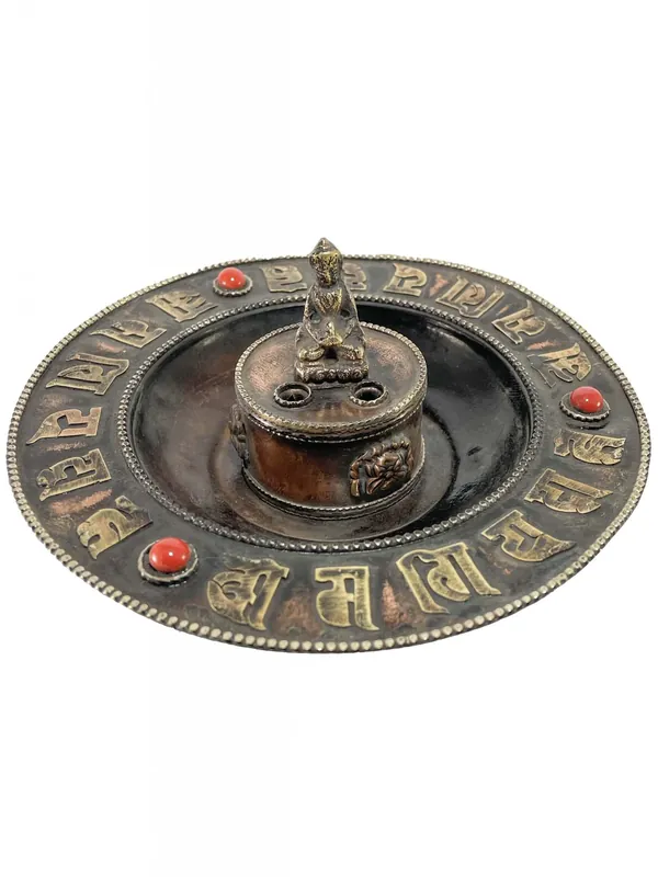 Brûleur d’encens avec mantra