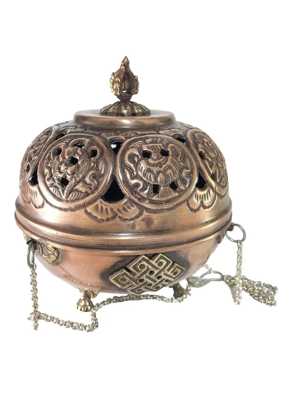 Brûleur d’encens rond