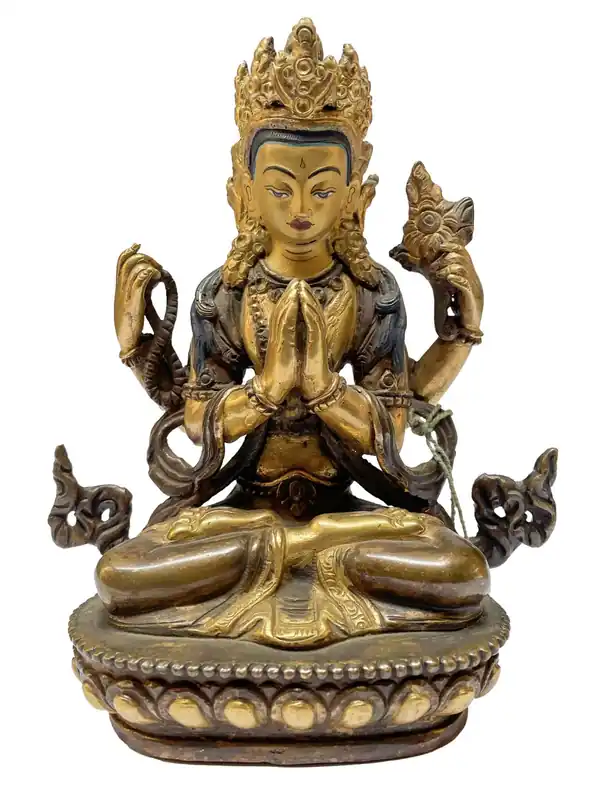Statue traditionnelle d’Avalokiteshvara