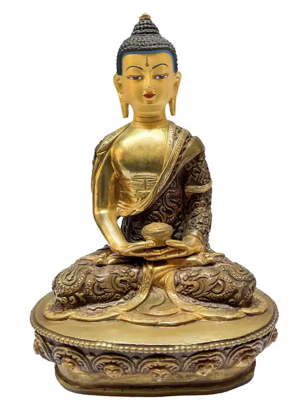 Statue du Bouddha Amitabha tibétain