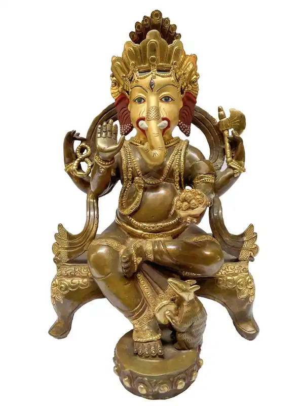 Statue bouddhiste de Ganesh