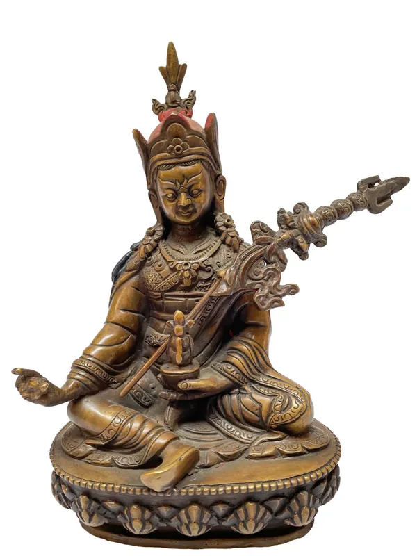 Statue faite à la main de Padmasambhava
