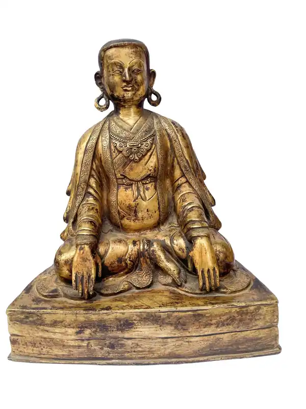Statue de Marpa Lotsawa