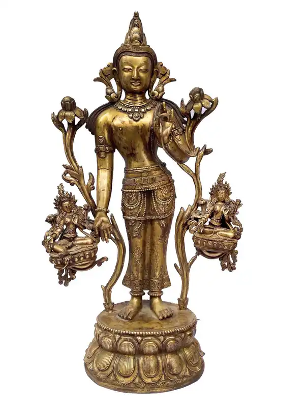 Statue bouddhiste de Padmapani Lokeshvara