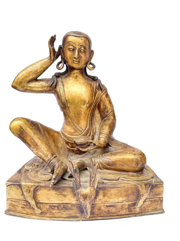 Statue faite à la main de Milarepa