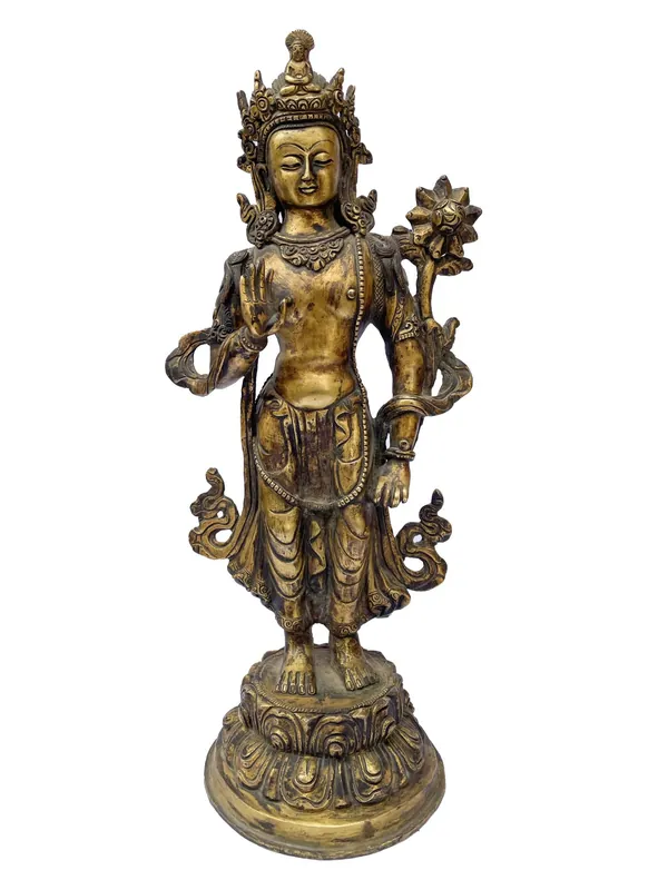 Statue tibétaine d’Avalokiteshvara