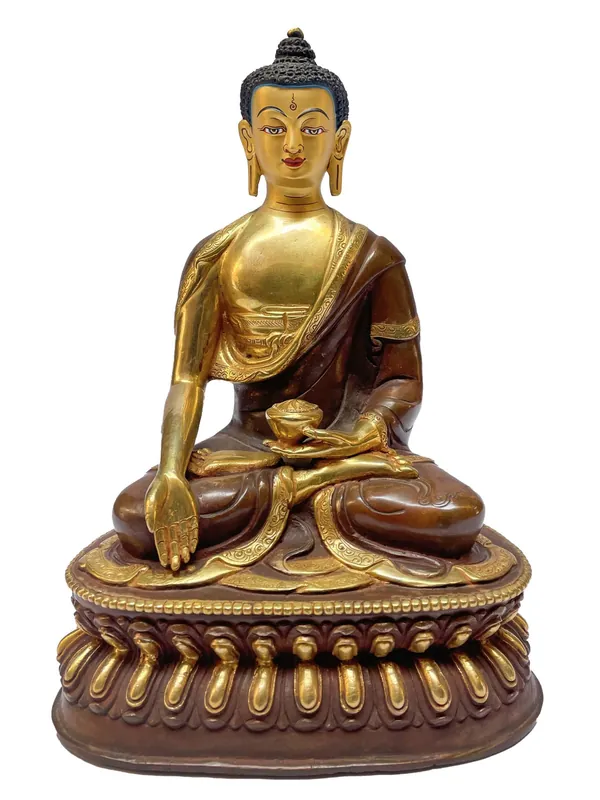 Statue de Bouddha Ratnasambhava du Népal