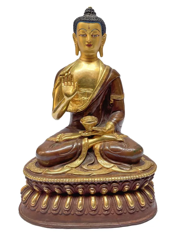 Statue d’Amitabha Bouddha du Népal