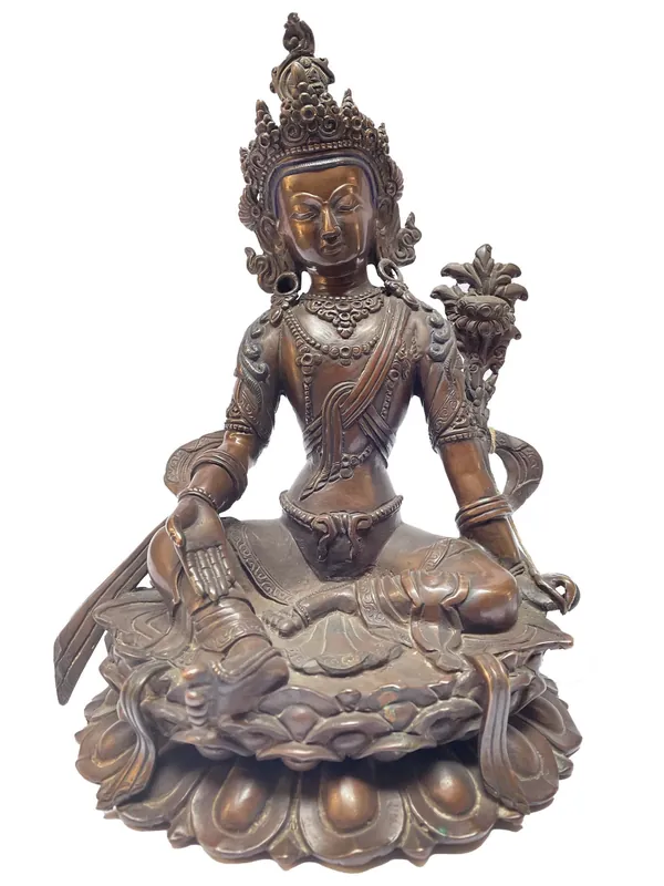 Statue faite à la main de Tara Verte