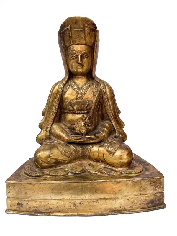 Statue bouddhiste de Karmapa