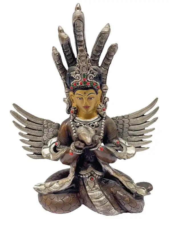 Statue bouddhiste de Naga Kanya