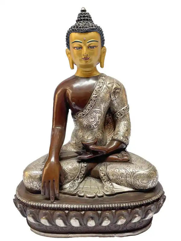 Statue de la déesse Shakyamuni Bouddha