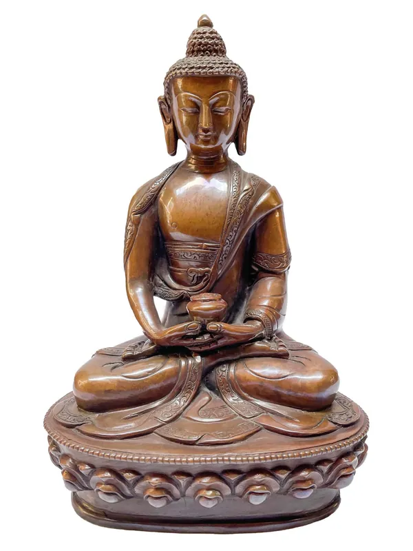 Statue traditionnelle d’Amitabha Bouddha