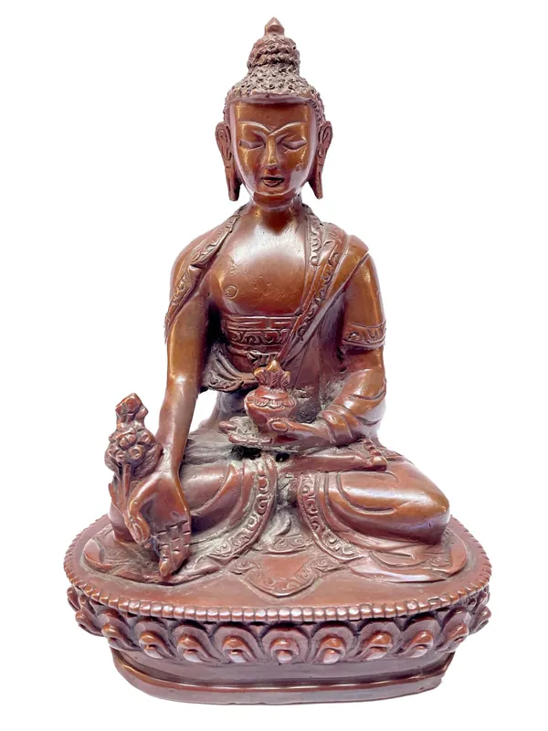 Statue traditionnelle du Bouddha de la médecine