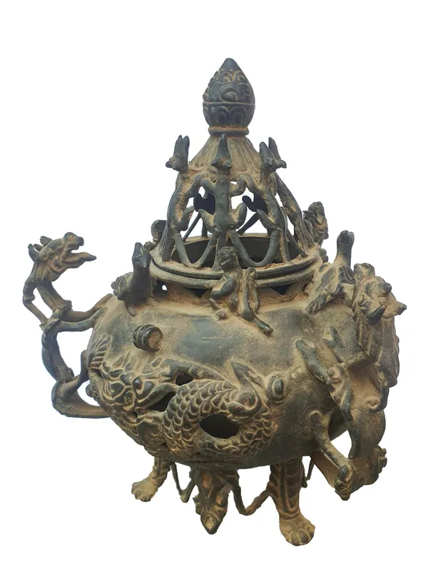 Brûleur d’encens – Finition antique