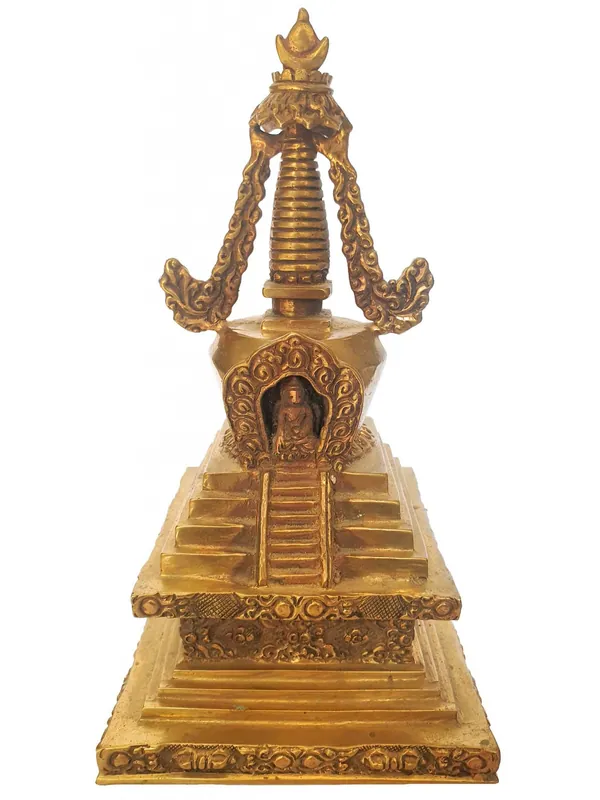 Stupa rituel tibétain du Népal
