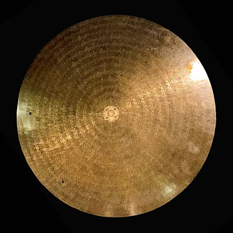 Gong Om Mantra de 60 cm