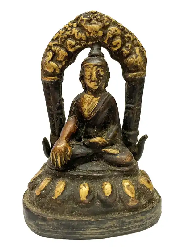 Statue rituelle du Bouddha Shakyamuni