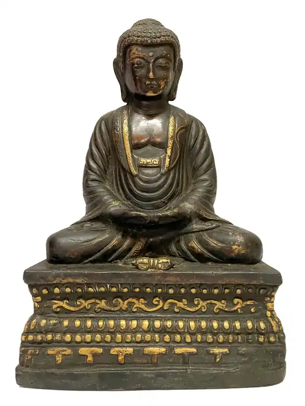 Statue rituelle de Bouddha