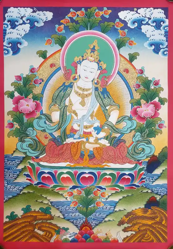 Rituel de Vajrasattva dans l’art du Thangka