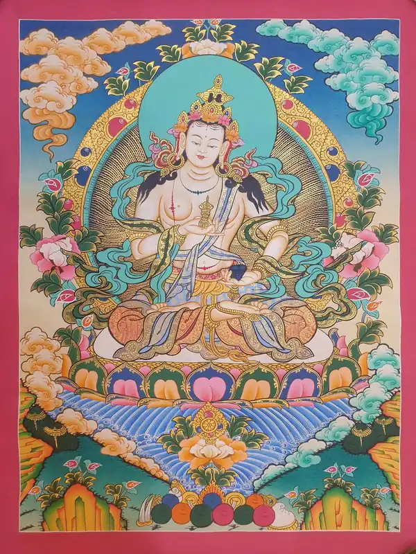 Rituel de Vajrasattva Thangka