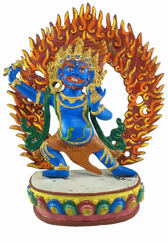 Statue tibétaine de Vajrapani