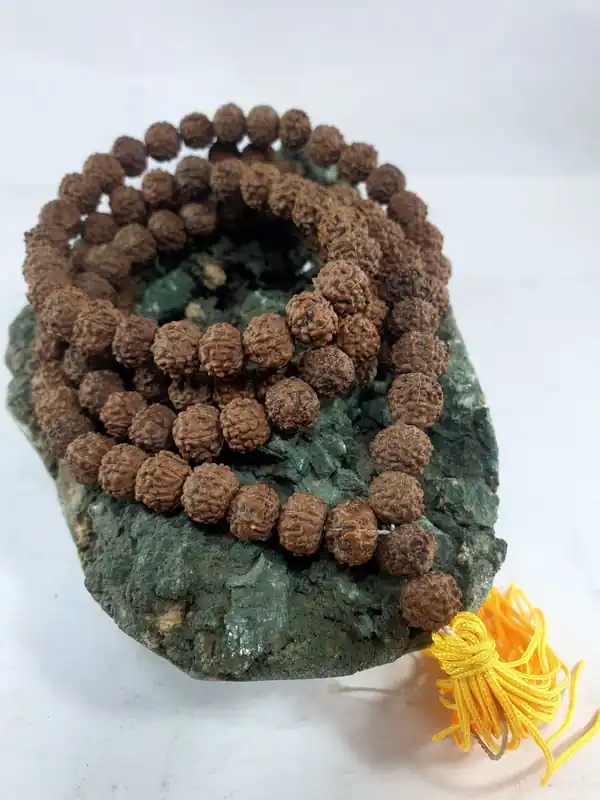 108 Bead Rudraksha Prayer Mala