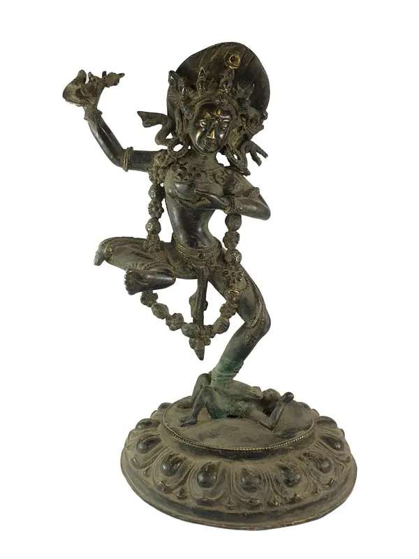Statue en bronze de Vajravarahi