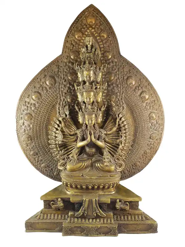 Statue de Sahasrabhuja Avalokitesvara