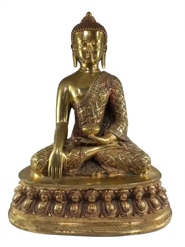 Statue traditionnelle de Shakyamuni Bouddha