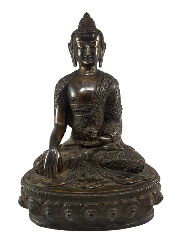 Statue rituelle de Shakyamuni Bouddha