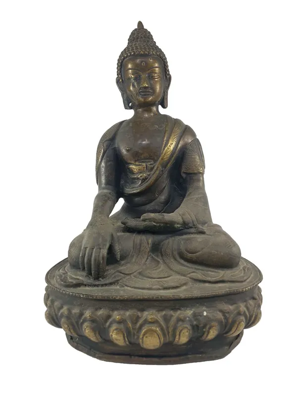Statue du Bouddha Shakyamuni tibétain