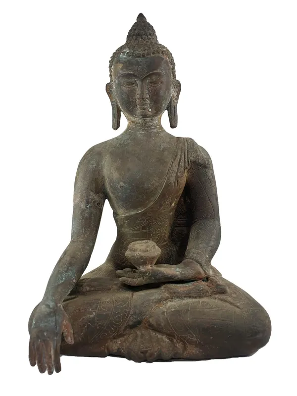 Statue de la déesse Bouddha Shakyamuni