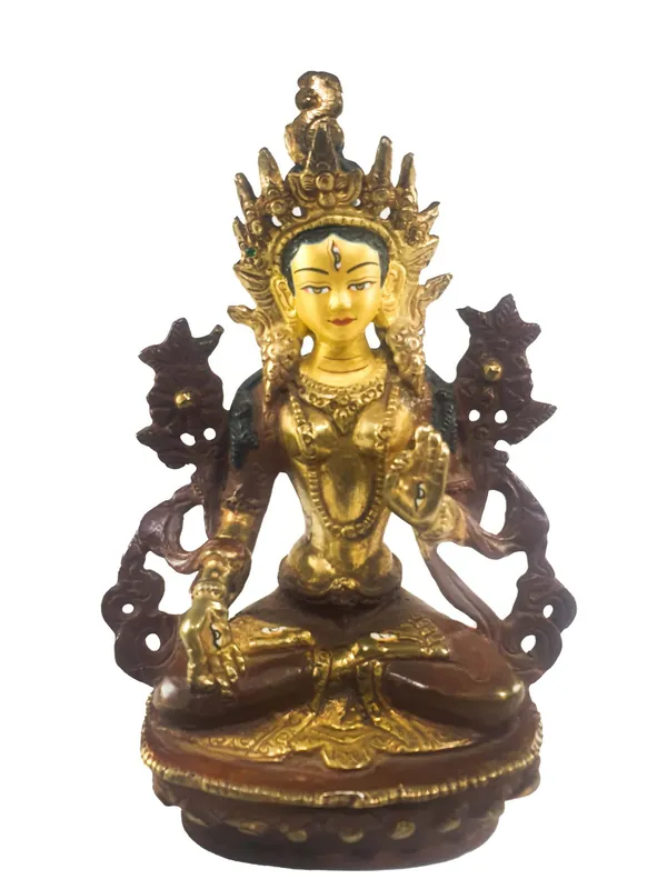 Statue de Tara Blanche tibétaine