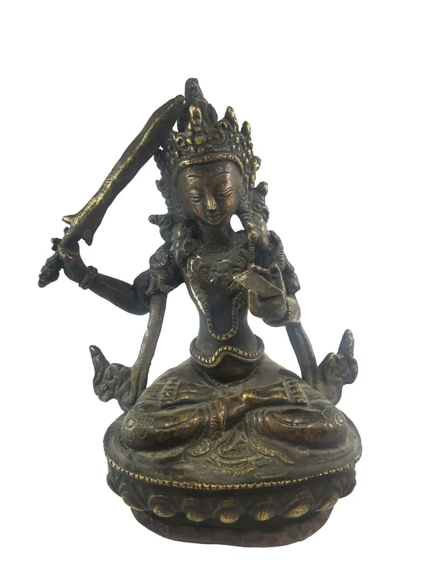 Statue bouddhiste de Manjushri