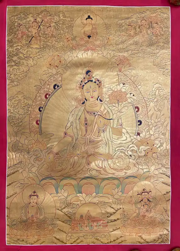 Tara Blanche avec Namgyalma