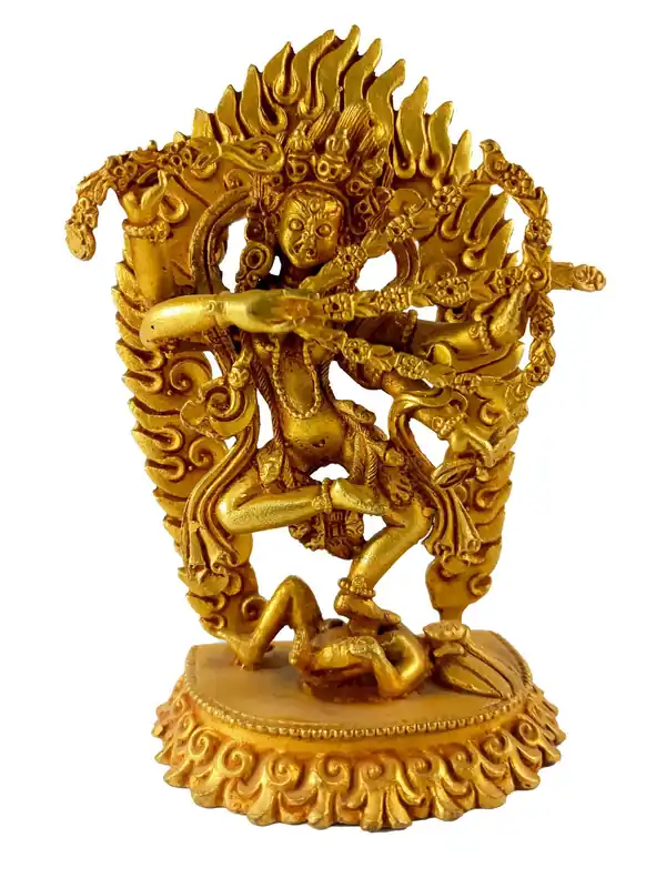 Statue de Kurukulla en tibétain