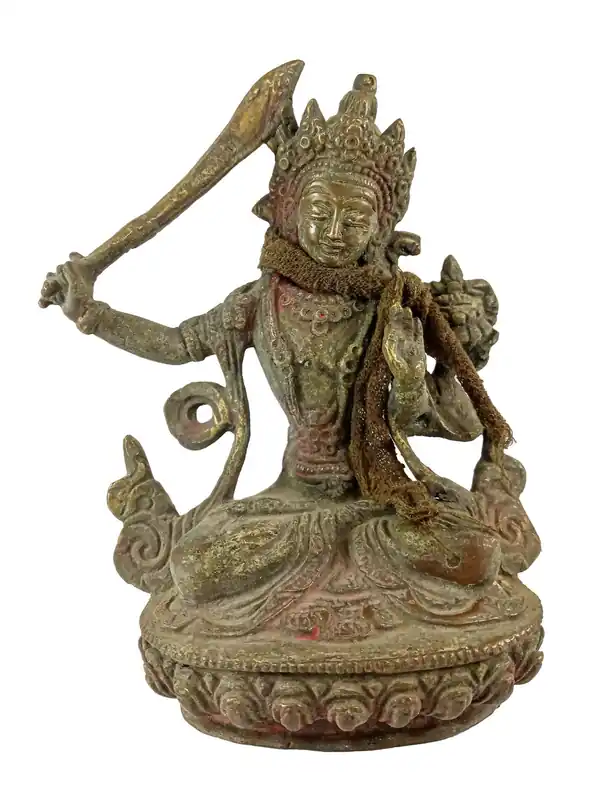 Statue de Manjushri tibétain