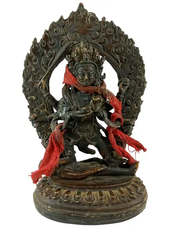 Statue rituelle de Mahakala