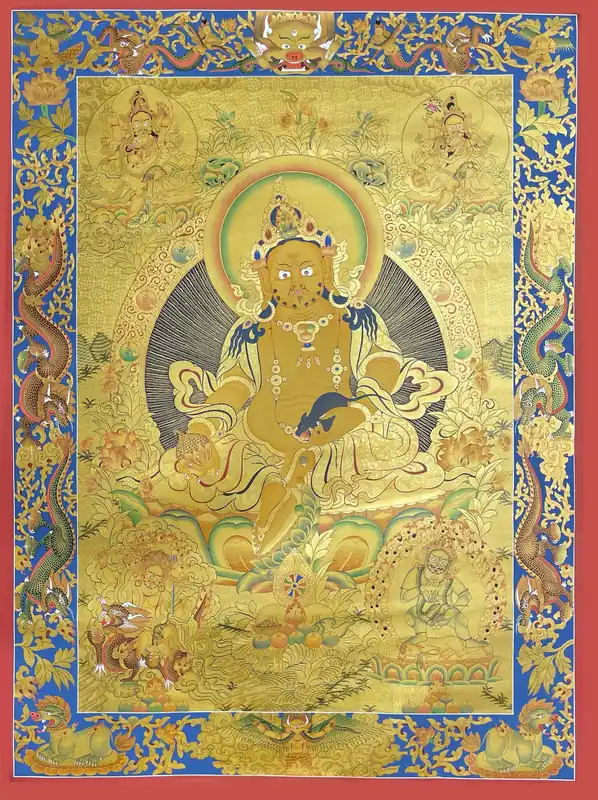 Peinture de Pancha Jambhala