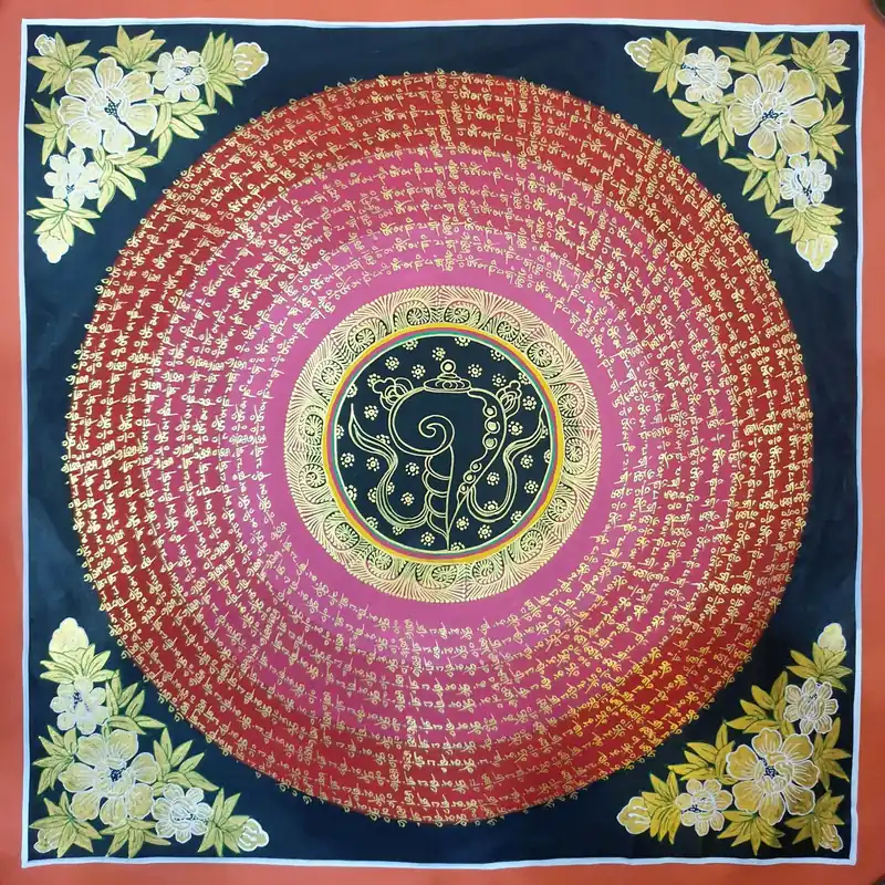 Conque Mantra Mandala