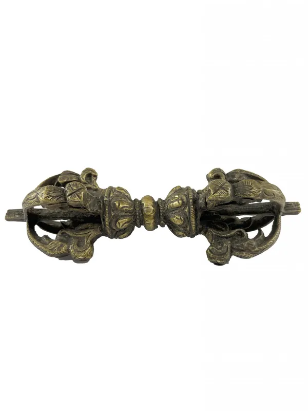 Vajra en laiton du Népal