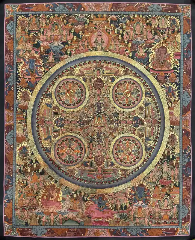 Thangka Mandala du Bouddha
